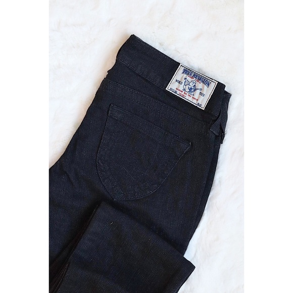 💕HP💕NBW True Religion Black Denim Skinny Jeans - Picture 5 of 16